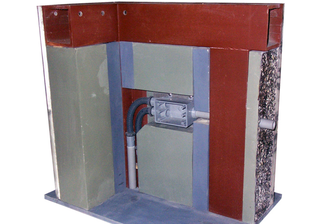 Plasmacor - Fiberglass Composite Plant Material Wall Panel